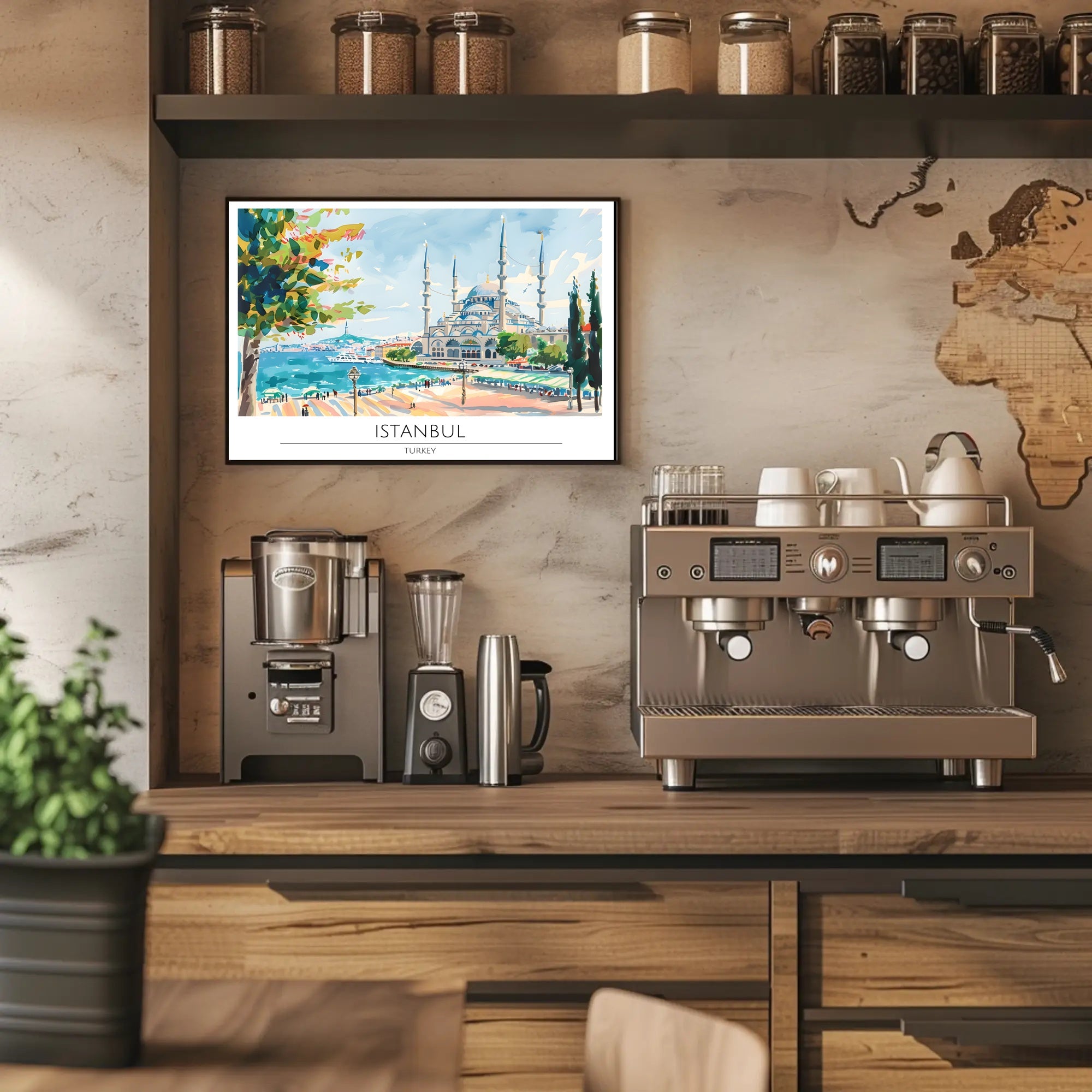 Scenic Istanbul Poster