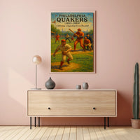 Philadelphia Quakers Celebrating a Legendary Era Poster