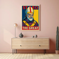 Saint Leo the Great Poster