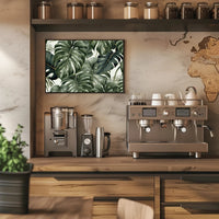 Lush Tropical Leaves Poster