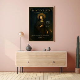 Saint Colette A Journey of Faith Poster