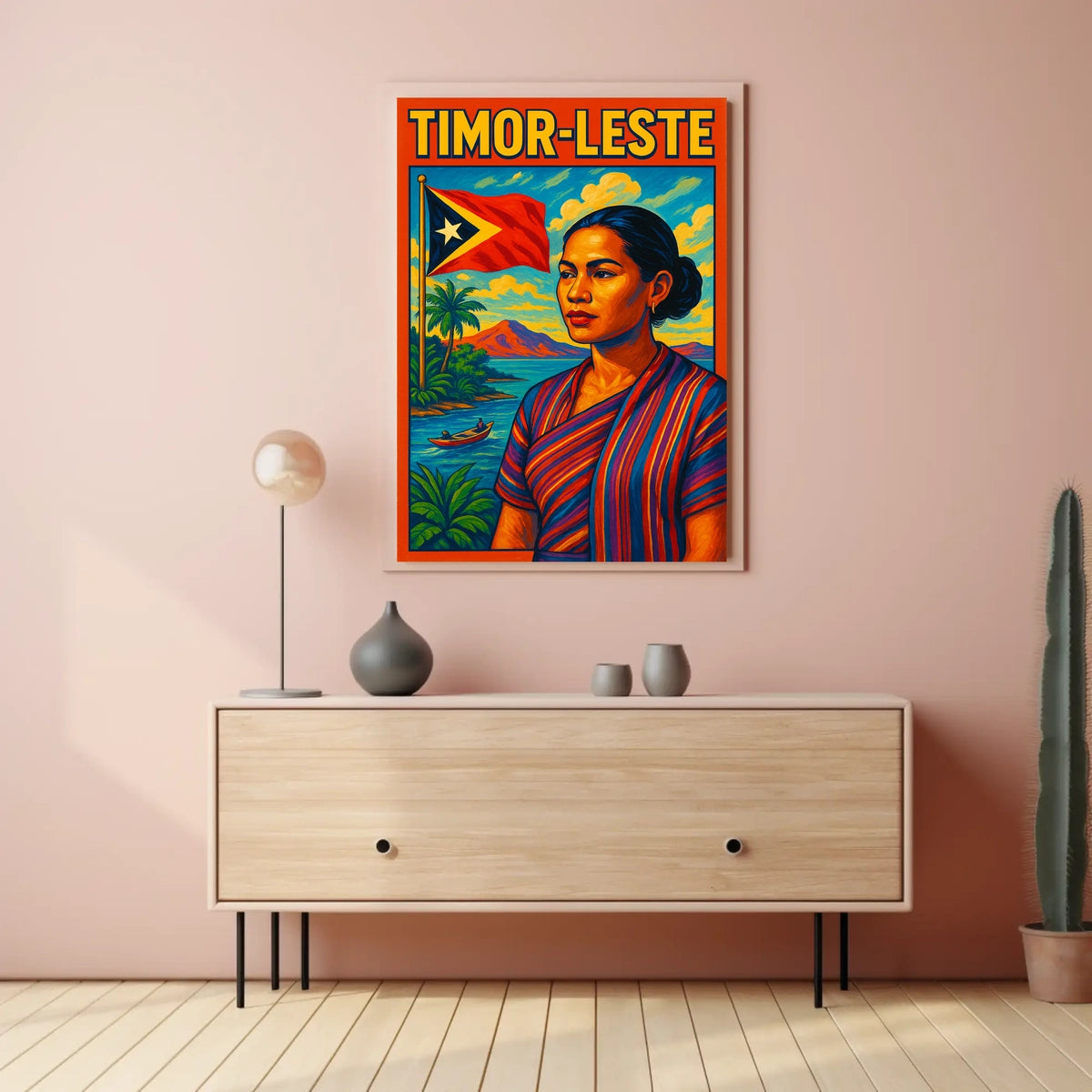Timor-Leste A Vibrant Tribute Poster