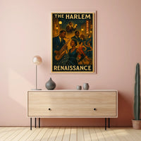 Harlem Renaissance Music and Culture Poster - Cultural or Heritage Poster