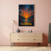 Florida Sunset Poster