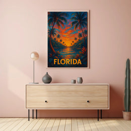 Florida Sunset Poster