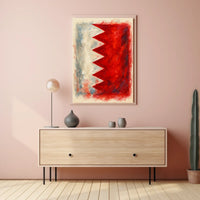 Abstract National Colors Abstract Poster