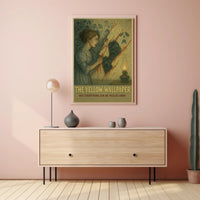 Eerie Vintage Mystery Artwork Unveiled in Artistic Poster