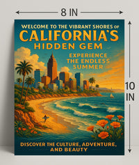 Californias Hidden Gem Poster PosterGoat
