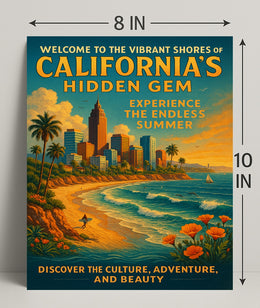 Californias Hidden Gem Poster PosterGoat