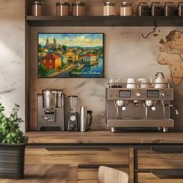 Antigua and Barbuda A Vibrant Landscape Poster