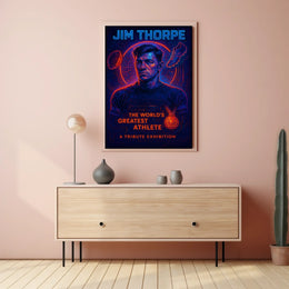 Jim Thorpe Legendary Athlete Poster