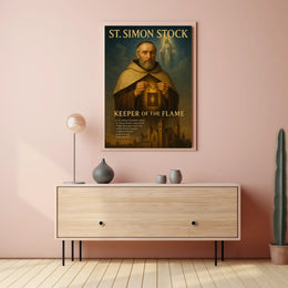St. Simon Stock Keeper Of The Flame Poster