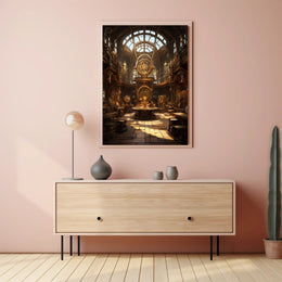 The Steampunk Observatory Poster