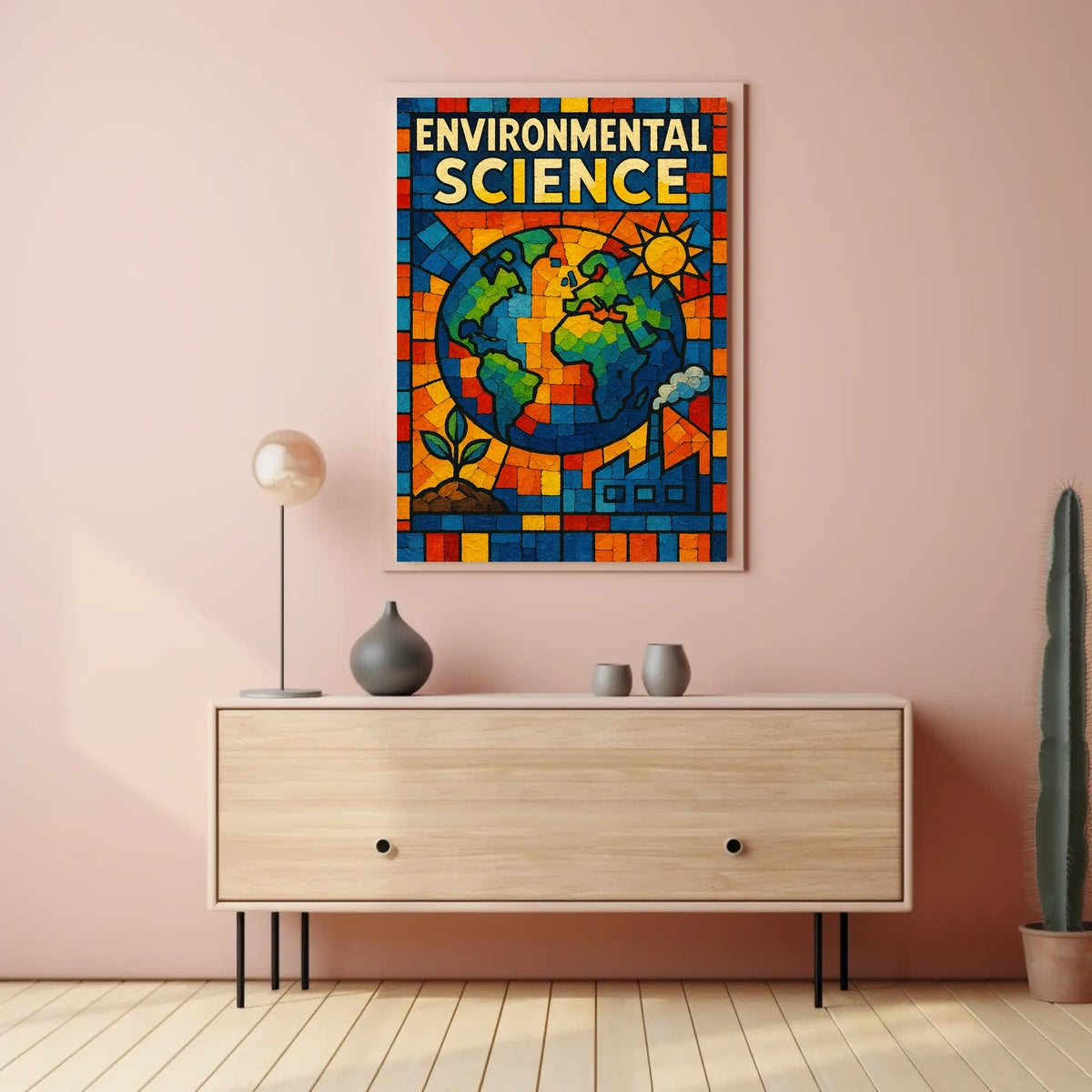 Environmental Science Mosaic Poster