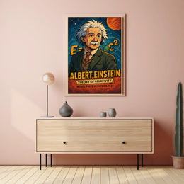 Albert Einstein Theory Of Relativity Poster