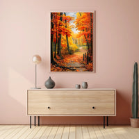Autumn Pathway Poster