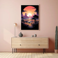 Journey Through The Desert Poster