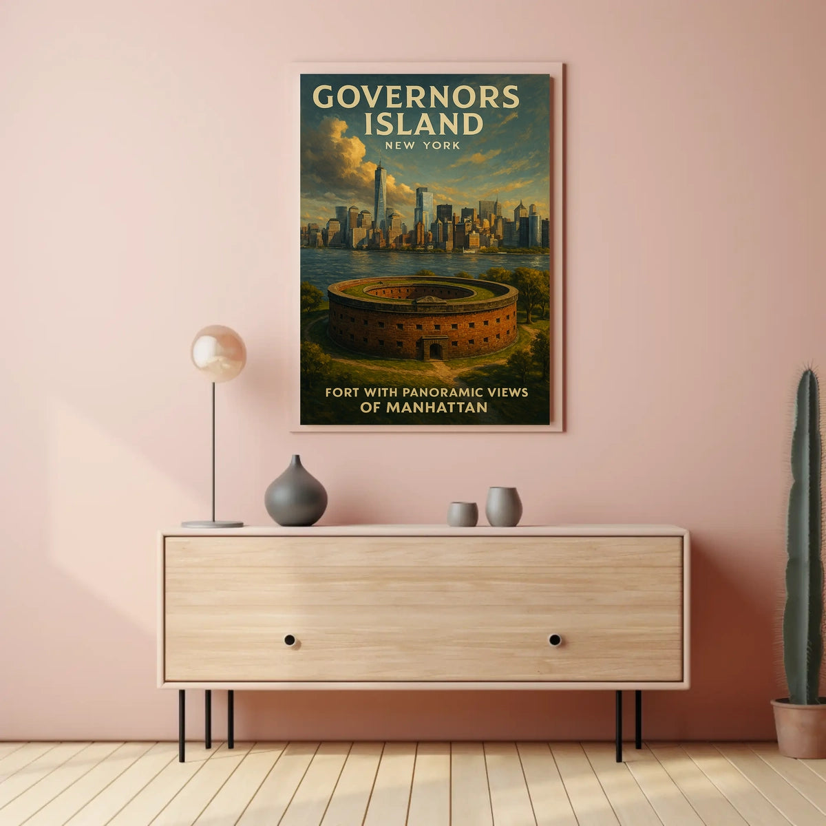 Governors Island New York Poster