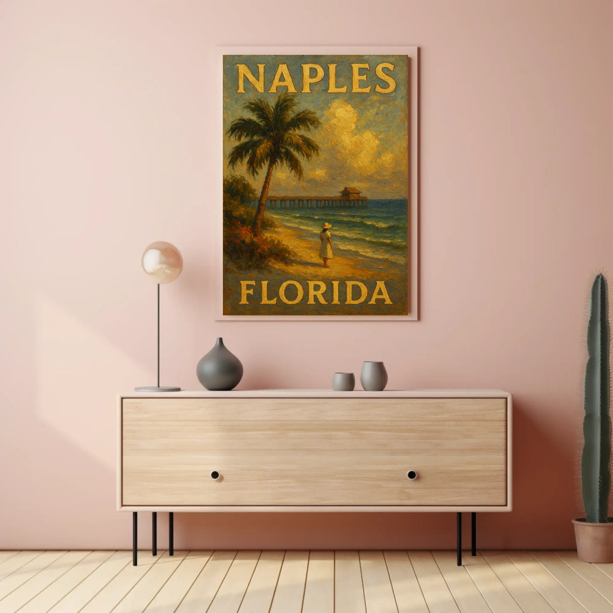 Naples, Florida A Coastal Retreat Poster