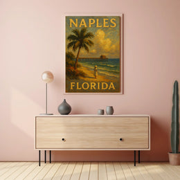 Naples, Florida A Coastal Retreat Poster