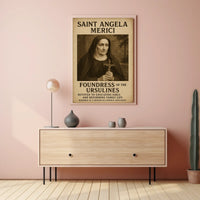 Saint Angela Merici Foundress Of The Poster