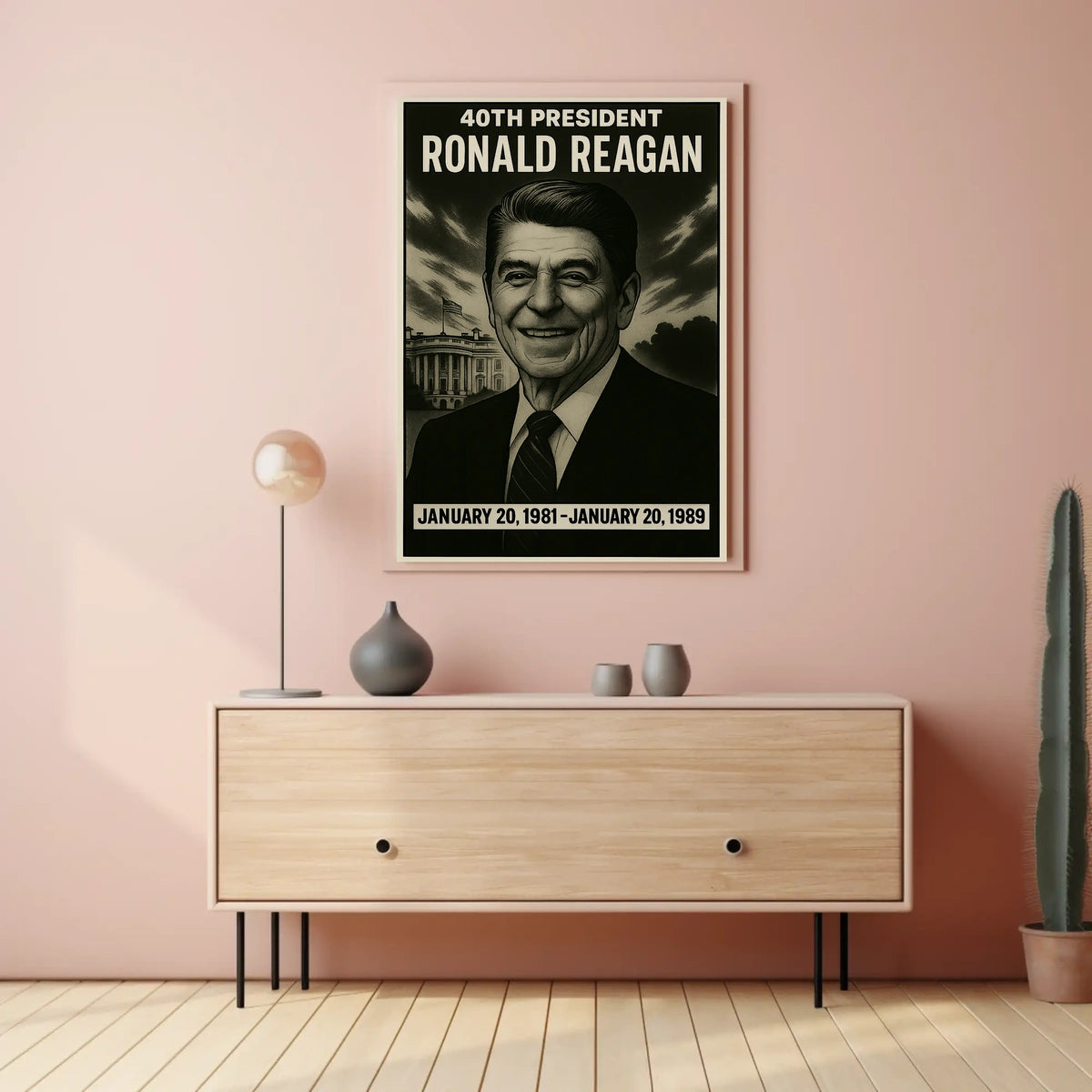 Ronald Reagan 40Th President Poster