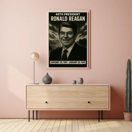 Ronald Reagan 40Th President Poster