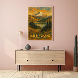 Lassen Volcanic National Park Poster