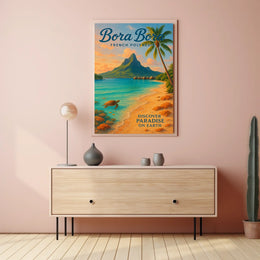 Bora Bora Discover Paradise Poster