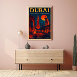 Dubai Poster Where Tradition Meets Tomorrow For Homeowners