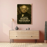 Martin Van Buren 8th President of the United States Damaged Photograph Poster