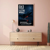 Electric Whale Douglas EA-3 Skywarrior Poster PosterGoat