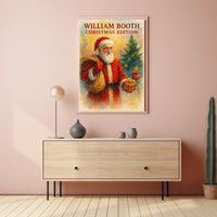 Santa Claus Vintage Charm Christmas Cultural Heritage Poster