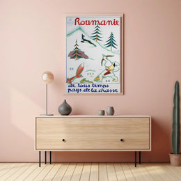 Vintage Hunting in Romania: Cultural or Heritage Poster PosterGoat