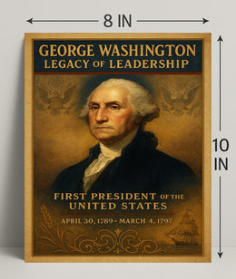 George Washington 1st President Poster PosterGoat