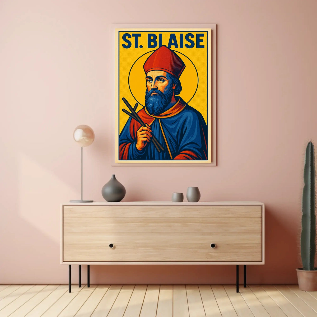 St. Blaise Poster