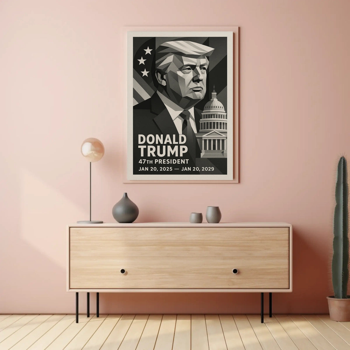 Donald Trump 47th President Poster