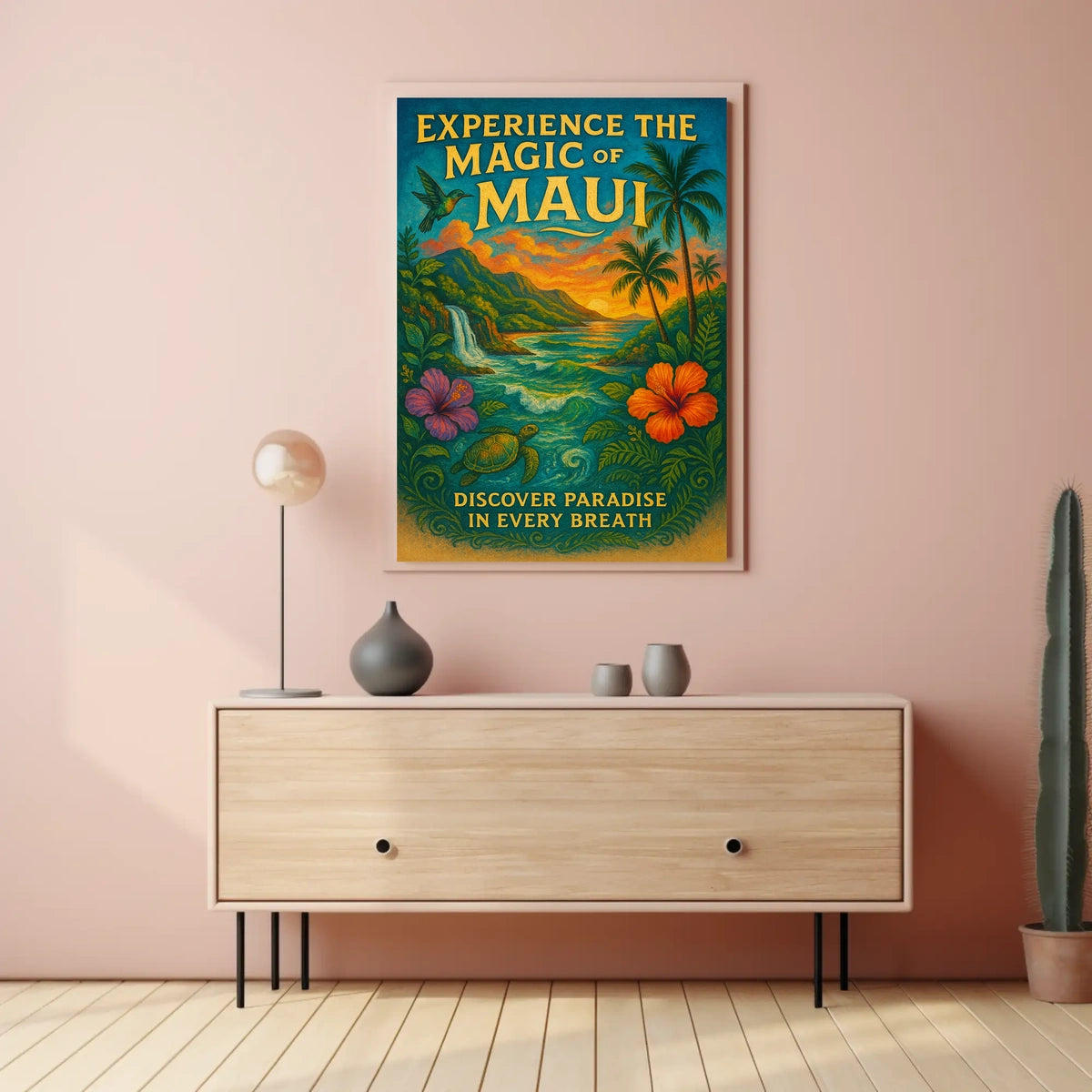 Experience the Magic of Maui Poster