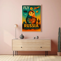 Fly Russia A Journey Like No Other Poster