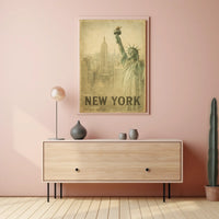 New York City Vintage Vintage Poster