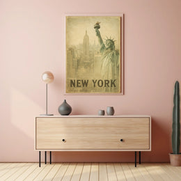 New York City Vintage Vintage Poster