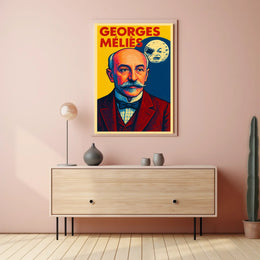 Georges Méliès Cinematic Pioneer Poster