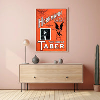 Herrmann the Great Vintage Magic Performance Poster