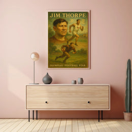 Celebrating a Legendary Athlete Poster
