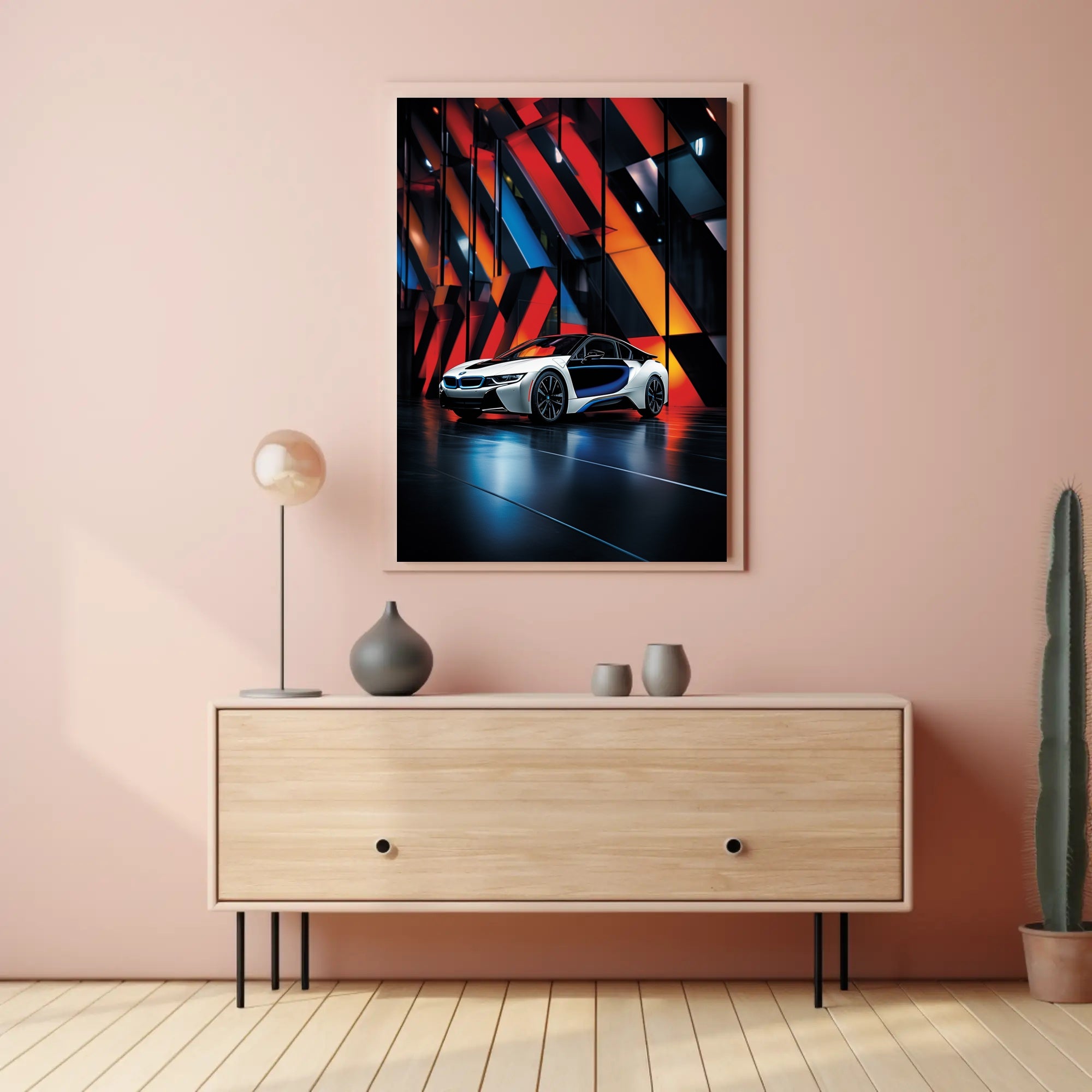 Futuristic Elegance Poster