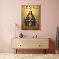 Mary, The Blessed Virgin Poster PosterGoat