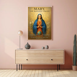 Mary, The Blessed Virgin Poster PosterGoat