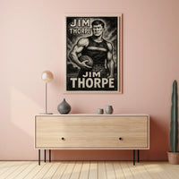 Jim Thorpe Legendary Athlete Poster