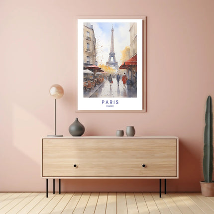 Autumn in Paris Poster