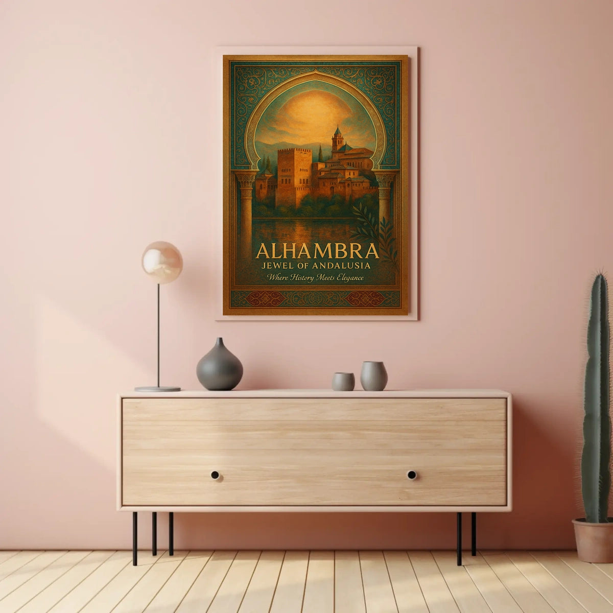Alhambra Jewel of Andalusia Poster